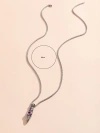 One stainless steel pendant necklace of Devil's Eye Item Picture